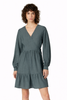 GUIDO MARIA KRETSCHMER - ROZPINANA SUKIENKA/NARZUTKA - LANEA DRESS GMK-0823-07857 GREEN