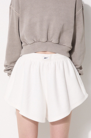 REEBOK - SZORTY SPORTOWE DAMSKIE - CL RBK ND TERRY SHORT HT7853