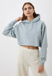 REEBOK - BLUZA DAMSKA CROPPED Z KAPTUREM - YOGA HOODIE COVERUP HZ3383