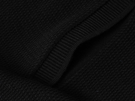 SWETER MĘSKI ROZPINANY - H206 CZARNY