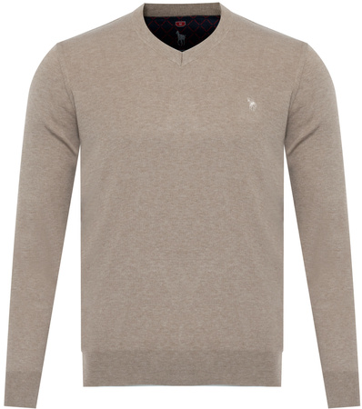 TRIKKO - SWETER MĘSKI - V 501 YAKA