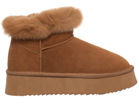 Buty damskie SOLO SOPRANI COUTURE SCW421P12/21 HUGH PLAT CAMEL