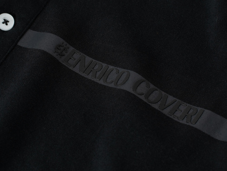 ENRICO COVERI - BLUZKA POLO Z DŁUGIM RĘKAWEM MĘSKA - CO42505/000