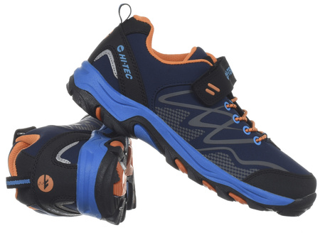 Buty dziecięce HI-TEC O006892-032-01 BLACKOUT LOW UNISEX obuwie trekkingowe hikingowe