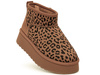 SKÓRZANE BOTKI DAMSKIE - SOLO SOPRANI COUTURE - SSW521P36/02 ROSY ANIMALS