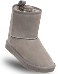 SKÓRZANE BOTKI DAMSKIE  - SOLO SOPRANI COUTURE - SCW421P08/22 TIR TAUPE