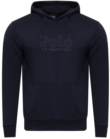 U.S. GRAND POLO EQUIPMENT & APPAREL - BLUZA MĘSKA Z KAPTUREM - HOODIE US52328M/3922
