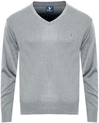 SWETER MĘSKI - V 501 A.GRI