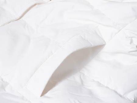 ROMEO GIGLI - PŁASZCZ PUCHOWY DAMSKI Z KAPTUREM - 01W24 G303 / PANNA