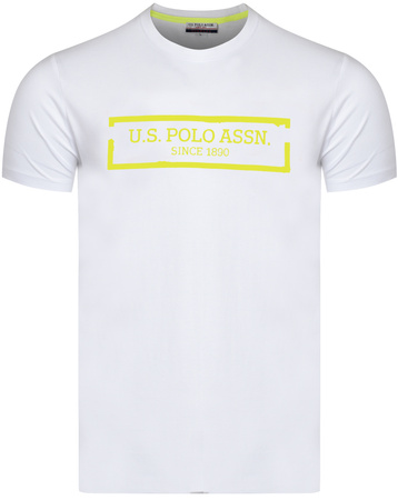 U.S. POLO ASSN. - MĘSKI KOMPLET LETNI - KOSZULKA I SZORTY KURT 132 66291 49351 507