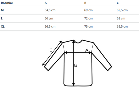 SWETER MĘSKI ROZPINANY - H206 GRANATOWY