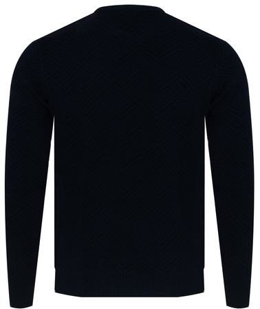 SWETER MĘSKI - 001 LACIVERT