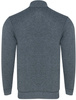 SWETER MĘSKI Z PÓŁGOLFEM ROZPINANY - B-6428/JASNOSZARY