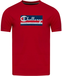 JUMPER - T-SHIRT KOSZULKA MĘSKA - 3023 CZERWONY