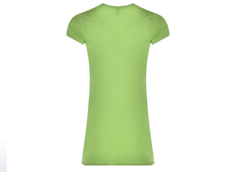 KOSZULKA PROMODORO WOMEN'S SLIM FIT V-NECK LONG WILD LIME 3087A-WL - ZIELONY