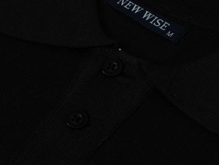 SWETER MĘSKI - N535 CZARNY