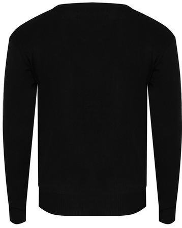 SWETER MĘSKI - B-6425 CZARNY