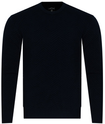 SWETER MĘSKI - 001 LACIVERT