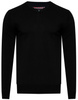 SWETER MĘSKI V-NECK - 200-1 CZARNY