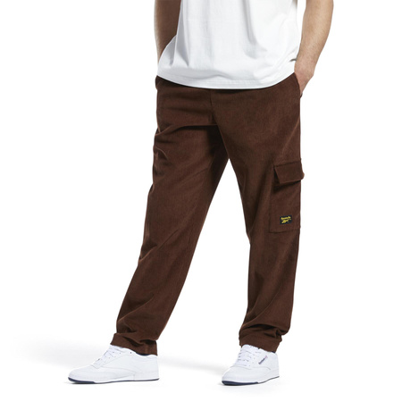 REEBOK - SPODNIE DRESOWE MĘSKIE - CL CORD CARGO PANT IC9176