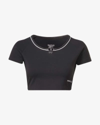 REEBOK - T-SHIRT KOSZULKA DAMSKA CROP-TOP - RIE CROP TEE HT8057