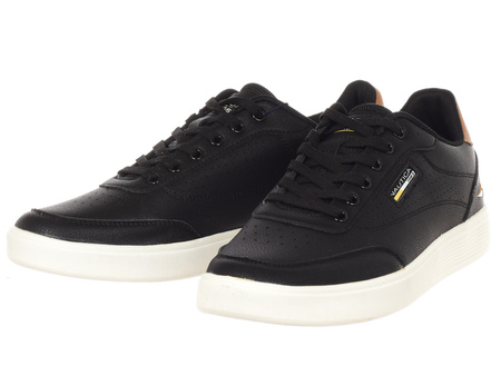Buty męskie NAUTICA CLUB 54 NTM4140F26/03 BLACK-CUOIO