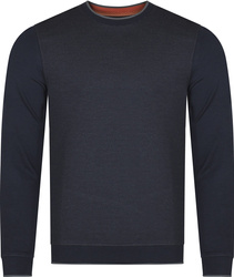 TED BAKER LONDON - SWETER MĘSKI 240425 NAVY RAKET
