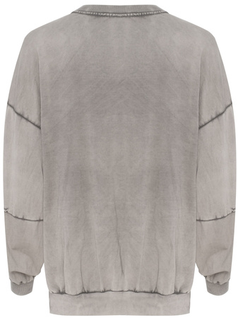 FASHION - BLUZA DAMSKA - ID8889 JASNOSZARA