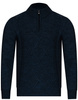 SWETER MĘSKI Z POŁGOLFEM - 8157 NAVY BLUE