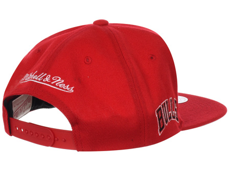 MITCHELL & NESS - CZAPKA Z DASZKIEM - NBA CORE SIDE SNAPBACK BULLS 6HSSSH21270-CBURED1