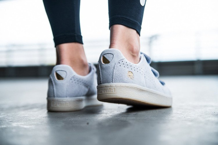 PUMA X CAREAUX BASKET STRAP HALOGEN BLUE (362727-03)