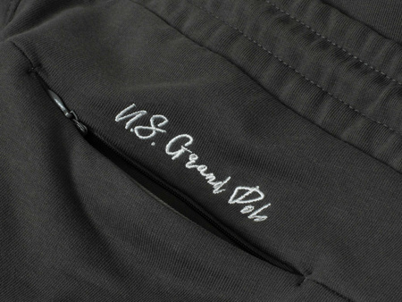 U.S. GRAND POLO EQUIPMENT & APPAREL - SPODNIE MĘSKIE DRESOWE - FLEECE PATNS US52910M 340