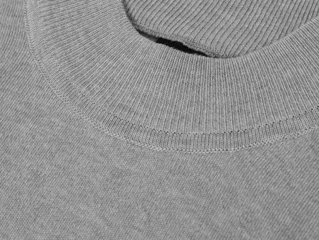 SWETER MĘSKI Z PÓŁGOLFEM - 501 A.GRI