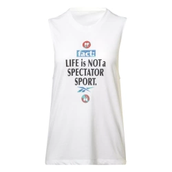 REEBOK - TOP DAMSKI - TE GRAPHIC TANK - ATHLETE HT6189