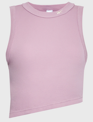 REEBOK - TOP KOSZULKA DAMSKA BEZ RĘKAWÓW  - CL WDE CROPPED RIB TANK HK4929