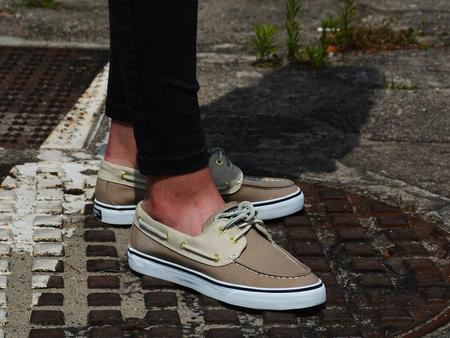 Mokasyny Sperry Bahama Stone/Oat (9688664)