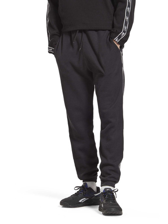 REEBOK - SPODNIE DRESOWE MĘSKIE - RL VECTOR TAPE JOGGER IB3001