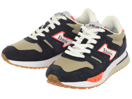 ETONIC - BUTY DAMSKIE - QUAZAR 1 ETW315620/01 NAVY-FL ORANGE