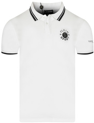 PLEIN SPORT - KOSZULKA MĘKSA POLO - PS25MPL02/01 WHITE