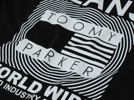 JUMPER - T-SHIRT KOSZULKA MĘSKA - 3000 CZARNY