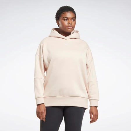 REEBOK - BLUZA DAMSKA - LUX HOODIE IN HR5966 PLUS SIZE