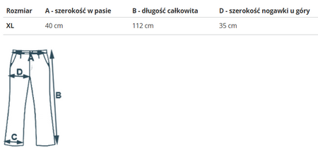 REEBOK - SPODNIE DRESOWE PLUS SIZE DAMSKIE CL WDE FL PANT IN IB4453