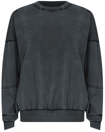 FASHION - BLUZA DAMSKA - ID8868 SZARA