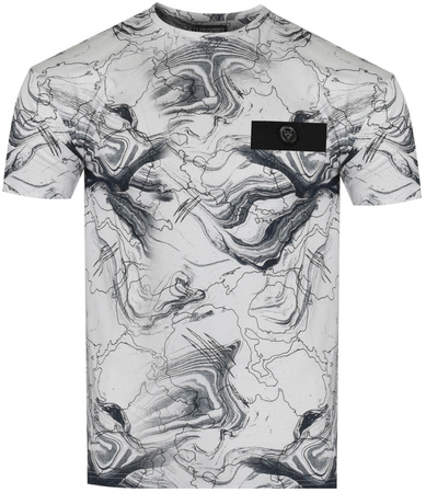 PLEIN SPORT - KOSZULKA MĘSKA - PS25MTS06/01 WHITE