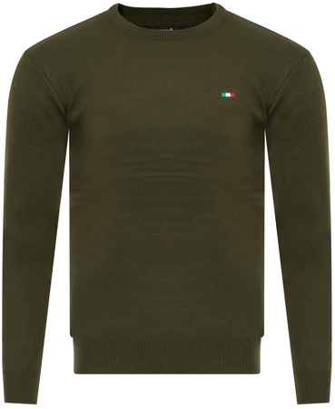 SWETER MĘSKI - S8556/KHAKI