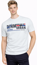 JUMPER - T-SHIRT KOSZULKA MĘSKA - 3024 BIAŁY