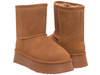 SKÓRZANE BOTKI DAMSKIE -  SOLO SOPRANI COUTURE - SCW421P09/01 TIR PLATFORM