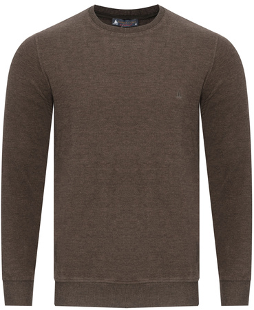 BLUZA MĘSKA - SELANIK 008 BRĄZOWY