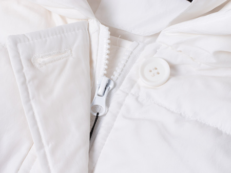 ROMEO GIGLI - PŁASZCZ PUCHOWY DAMSKI Z KAPTUREM - 01W24 R08 / PANNA