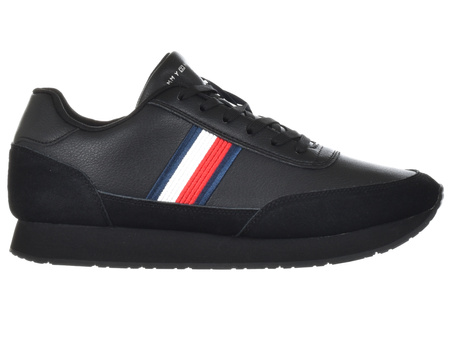 BUTY TOMMY HILFIGER - CORE EVA RUNNER CORPORATE LEA FM0FM04397 BDS